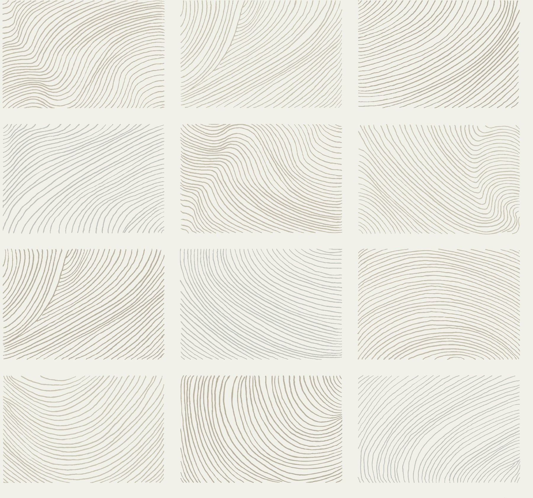A-Street Prints 4155-72803 Bronson Ivory Topography Wallpaper